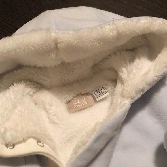 Newborn fleeced jumpsuit. Super soft, warm & cute - Picture 3 of 5